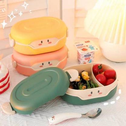Toy Zoom Lunch Boxes Leak Proof Freezer Safe Lunch Box– Tiffin Box 2 Containers 2 Containers Lunch Box