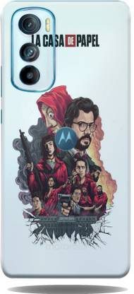 Skins Factory La Casa De Papel Mobile Back Skin And Guard, Moto Edge 30 Mobile Skin