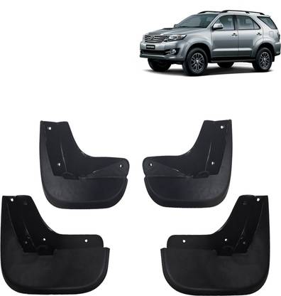 Kingsway Front Mud Guard, Rear Mud Guard For Toyota Fortuner 2008, 2009, 2010, 2011, 2012, 2013, 2014, 2015, 2016, 2017