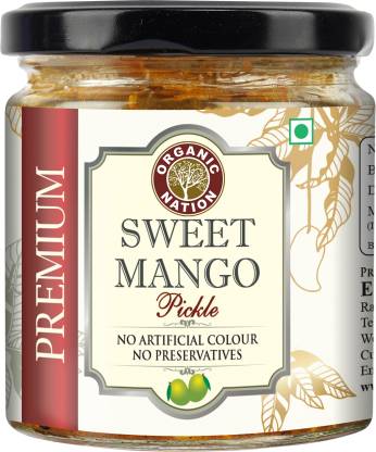 Organic Nation Sweet Mango Pickle Mango Pickle