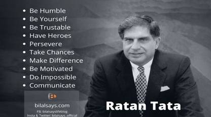 Ratan tata Paper Print