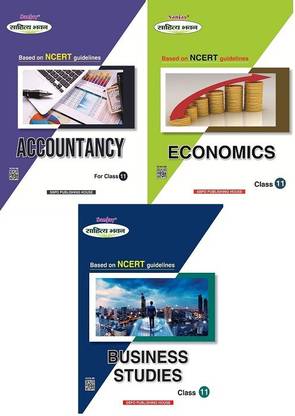 NCERT Commerce Class 11 Combo - Accountancy, Economics, Business Studies Based On CBSE Guidelines