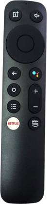 Ehop Remote Control for Smart Tv with Netflix & Prime Video Button OnePlus Remote Controller