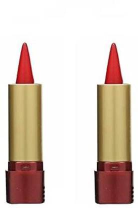 fashion accessories Sindoor Stick RED Color light weight easy for use for Womens (RED) 2 PCS SticK