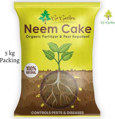 Go Garden Neem Cake Powder (NEEM KHAD ) for Plants and Home Garden Organic Fertilizer Potting Mixture
