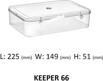 Gulati plastics High Quality Plastic Box Keeper 66 Storage Box