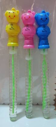 SRIHANUMANAGENCY 3 pc Water bubbles stick Toy Bubble Maker