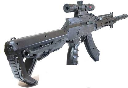 TILLU TIM TIM TOYS flubble bubble 90cm 007 Long AK 47 Gun Toy with BB Bullets Cap Googles SILENSER Guns & Darts
