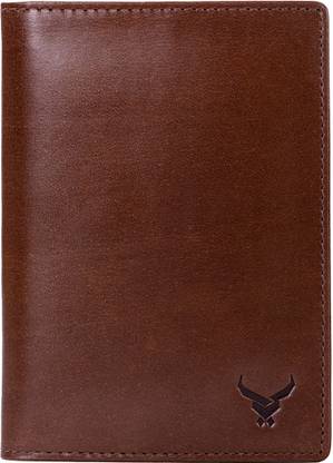 REDHORNS Genuine Leather Passport Holder Cover