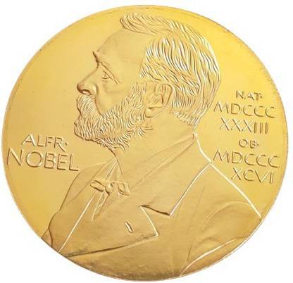 COINS WORLD ALFRED NOBEL 1962 NOBLE PRIZE IN MEDICINE & PHYSIOLOGY BIG SIZE COLOUR MEDAL Medal