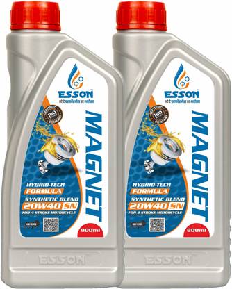 ESSON MAGNET 20W-40 API SN 1 LTR-P2 MAGNET 20W-40 API SN 900ml-P2 High Performance Engine Oil