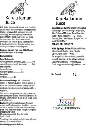 Modicare Well Karela Jamun Juice