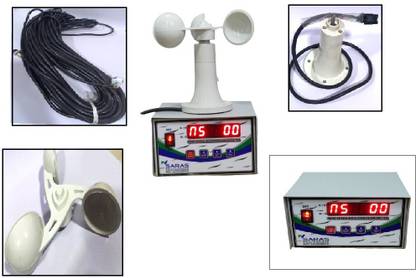 SARAS EQUIPMENTS Anemometer for crane and building Saras-A02 Digital  Anemometer