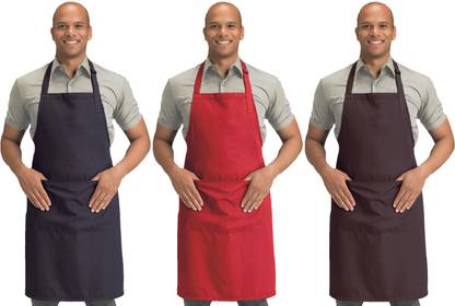 Blackpoll Polyester Home Use Apron - Free Size