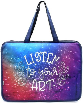 Echo Boomers Exclusive Multicolor Super A3 Size Drawing / Activity Bags with Multiple Pockets Waterproof Messenger Bag