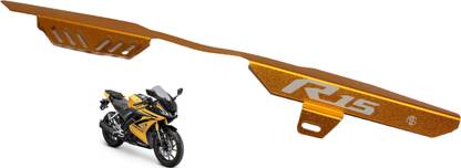 OBEROI'S TRADERS Bike Chain Cover / Mud Guard Protector For R15 V3 / V4 / M Golden Bike Chain Guard