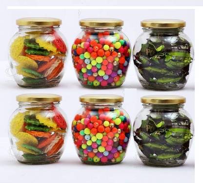 Adhunyk Glass Tea Coffee & Sugar Container  - 400 ml