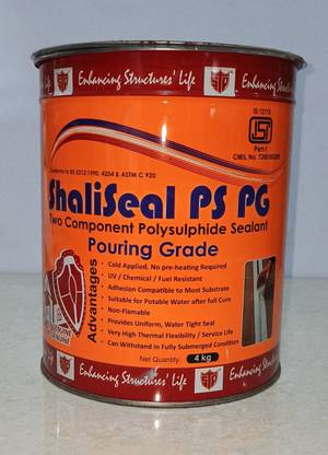 STP ShaliSeal PS Pouring Grade 4Kg(2K PG UV Resistant Polysulphide Sealant) Crack Filler