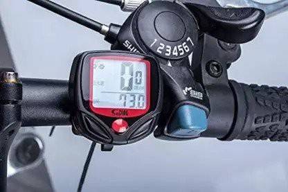 nunki trend 15 Function Waterproof Bicycle Computer Odometer Speedometer Wired Cyclocomputer Wired Cyclocomputer