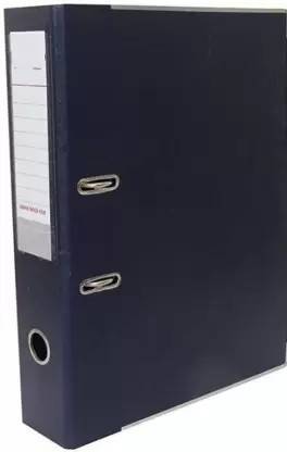 C J Choice PVC Lever arch file blue