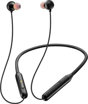 digirock NB401 flexible wireless neckband with strong bass and extraaa long play time Bluetooth