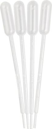 Bos Medicare Surgical 3ml, Pipettes Graduated 0.5ml Plastic Dropper, ( Set of 50 ) Laboratory Dropper Bottle