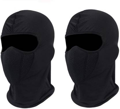 SIZI Black Helmet Skull Cap for Men & Women