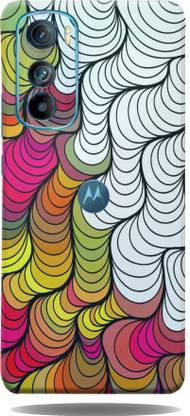 Skins Factory 2D to 3D Art Mobile Back Skin And Guard, Moto Edge 30 Mobile Skin