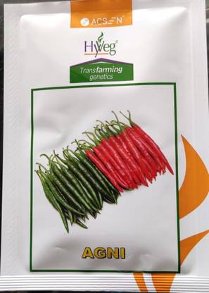 Hyveg Chilli, Agni 10 gm Seed