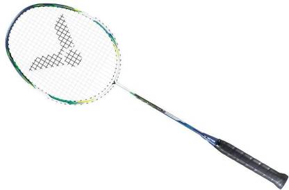 VICTOR Auraspeed Light Fighter 80 [ARS-LF80] G5 Strung Badminton Racket White Strung Badminton Racquet