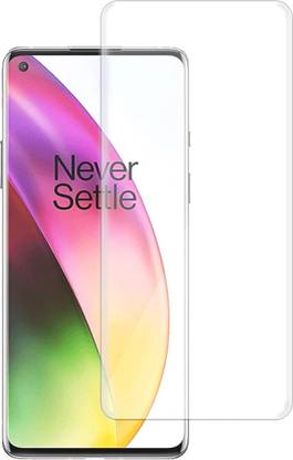 Tech Konnect Edge To Edge Screen Guard for OnePlus 8 Fingerprint Sensor HD Transparent UV Screen Guard for OnePlus 8