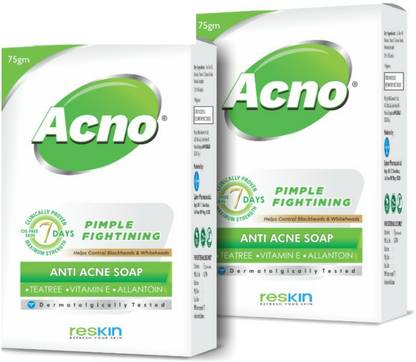 Acno Anti Acne & Pimple Fighting Soap for Normal To Oily Skin ( Pack OF 2)