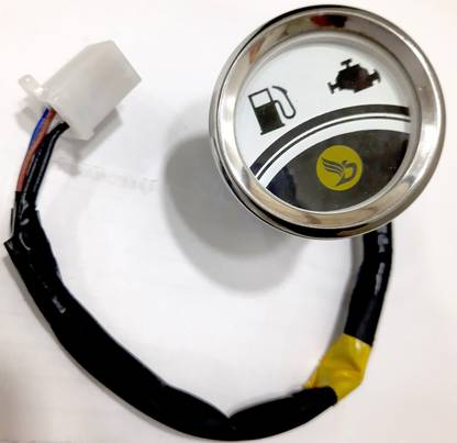 deutsche Warning Indicator Compatible With Ro En C 500 (Black / White Dial With 12V LED) Analog Speedometer