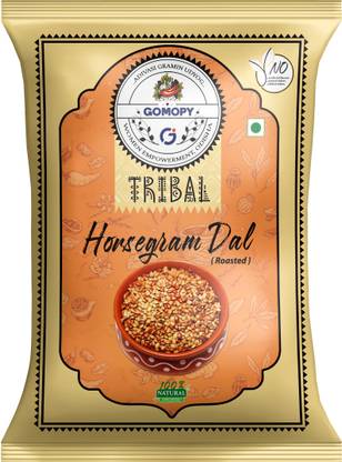 Gomopy Tribal Handmade Roasted Horse Gram I Kulthi Dal I Kandhamal Kolatha (Split)