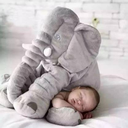 Liquortees Elephant Baby Pillow big size  - 60 cm