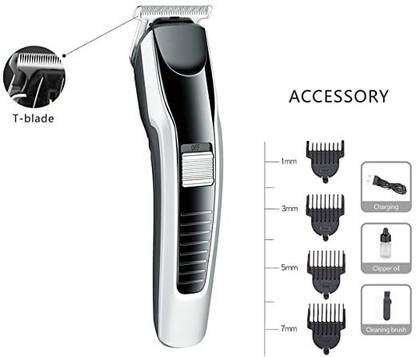 Zeus Volt Rechargeable Men’s Body Hair Removal Machine / Grooming Kit / Professional Best Trimmer 60 min  Runtime 4 Length Settings