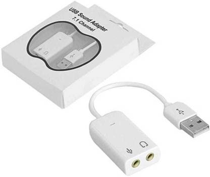22 TECH TB-026 USB 2.0 Channel Audio Sound Card Mic for Laptop PC USB Adaptor Sound Card TB-026 USB 2.0 Channel Audio Sound Card Mic for Laptop PC USB Adaptor Sound Card Sound Card