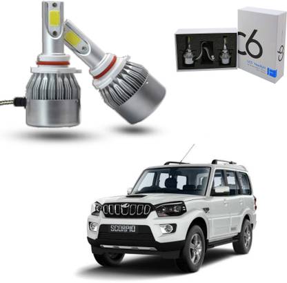 AUTO'SJET ™ C6 LED Headlight Bulb H4 Vehicle HID for Scorpio Headlight Car LED for Mahindra (12 V, 36 W)