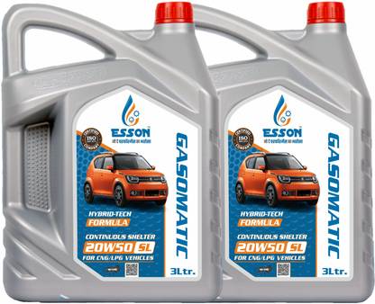 ESSON GASOMATIC 20W50 SL 3 LTR-PP2 GASOMATIC 20W50 SL 3 LTR-PP2 High Performance Engine Oil