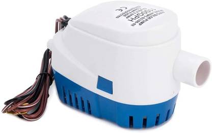 FLOJOY 12V Submersible Automatic Boat Bilge Water Pump 1100gph with Float Switch Water Aquarium Pump
