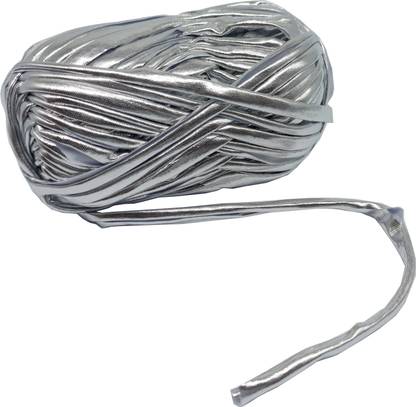 PRANSUNITA Metallic Shining Sparkle T-Shirt Knitting Yarn – 100 GMS - for Hand Knit