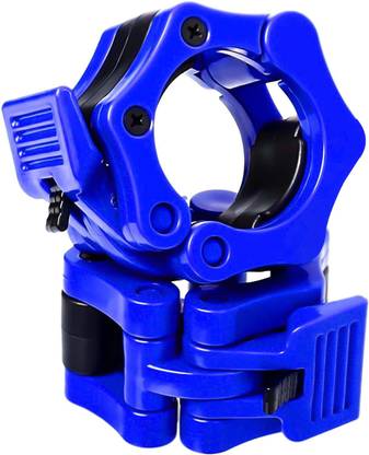 Strauss Olympic Barbell Lock Collors (Barbell Clamps| Weight Plate Lock| Barbell clips) Weight Lifting Bar