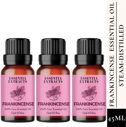 ESSENTIA EXTRACTS Combo of 3 Frankincense Essential Oils, 100% Pure | Undiluted, Therapeutic Grade
