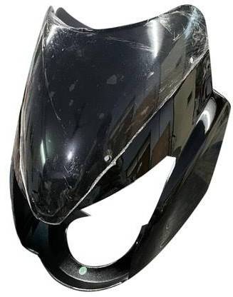 RKE Pulsar 150 Headlight Visor (Black) Bike Headlight Visor