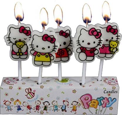 FUNCART Hello kitty candles Candle