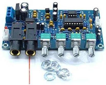 DHRUV-PRO PT2399 Digital Microphone Amplifier Board Karaoke Dual AC12V Security Circuit and Motion Detector Electronic Hobby Kit