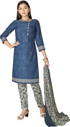 Crepe Salwar Suit Material