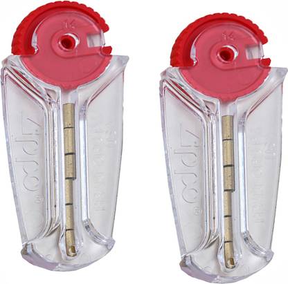 VIOVI 02 Packs (12 Pcs) Genuine Zippo Flint Stone Patthar For Earth & Wheel Lighters Gold Plated Gas Lighter