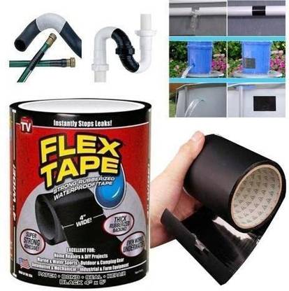 Top Select Self-Adhesive Water Leak Leakage Pipe Repair Seal Flex 10 cm Gorilla Tape
