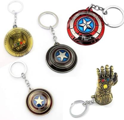 JAINSON MARTIN Mega Combo Of Avengers(set of 5 keychain s Key Chain